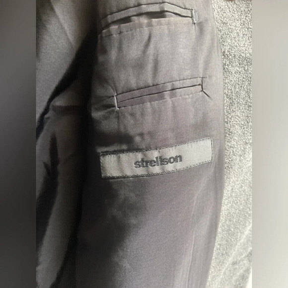 Strellson Soft Collection Virgin Wool Suit Jacket Blazer Sz 50 - Picture 9 of 14